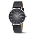 Uhrenarmband für BOCCIA TITANIUM Herrenuhr "Slim" 3648-04 | schwarz
