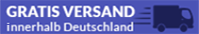 gratis Versand innerhalb Deutschland